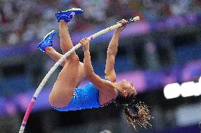 (PARIS2024) FRANCE-PARIS-OLY-ATHLETICS-POLE VAULT-WOMEN