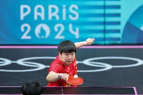 (PARIS2024) FRANCE-PARIS-OLY-TABLE TENNIS