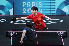 (PARIS2024) FRANCE-PARIS-OLY-TABLE TENNIS