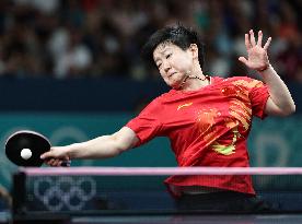 (PARIS2024) FRANCE-PARIS-OLY-TABLE TENNIS