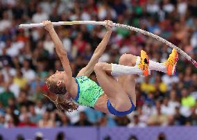 (PARIS2024) FRANCE-PARIS-OLY-ATHLETICS-POLE VAULT-WOMEN