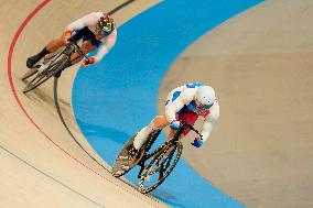 Paris 2024 - Track Cycling Illustrations