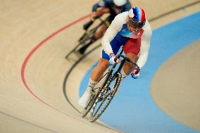 Paris 2024 - Track Cycling Illustrations