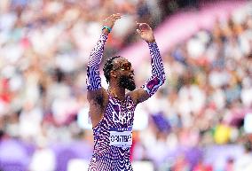 (PARIS2024) FRANCE-PARIS-OLY-ATHLETICS-110M HURDLES-MEN