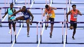 (PARIS2024) FRANCE-PARIS-OLY-ATHLETICS-110M HURDLES-MEN