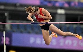 (PARIS2024) FRANCE-PARIS-OLY-ATHLETICS-POLE VAULT-WOMEN