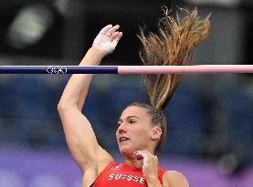 (PARIS2024) FRANCE-PARIS-OLY-ATHLETICS-POLE VAULT-WOMEN