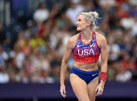 (PARIS2024) FRANCE-PARIS-OLY-ATHLETICS-POLE VAULT-WOMEN