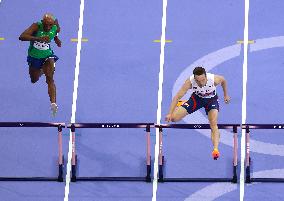 (PARIS2024) FRANCE-PARIS-OLY-ATHLETICS-400M HURDLES-MEN