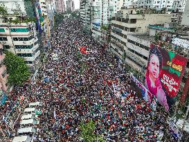 Mass Rally Of BNP Supporters - Dhaka