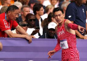 (PARIS2024) FRANCE-PARIS-OLY-ATHLETICS-TRIPLE JUMP-MEN