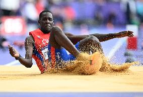 (PARIS2024) FRANCE-PARIS-OLY-ATHLETICS-TRIPLE JUMP-MEN