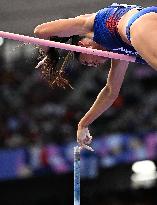 (PARIS2024) FRANCE-PARIS-OLY-ATHLETICS-POLE VAULT-WOMEN