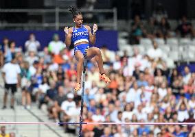 (PARIS2024) FRANCE-PARIS-OLY-ATHLETICS-POLE VAULT-WOMEN