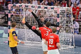 Paris 2024 - Men's Handball Danmark v Sweden