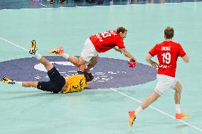 Paris 2024 - Men's Handball Danmark v Sweden