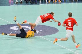 Paris 2024 - Men's Handball Danmark v Sweden