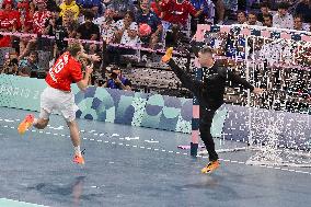 Paris 2024 - Men's Handball Danmark v Sweden