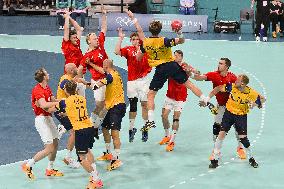 Paris 2024 - Men's Handball Danmark v Sweden