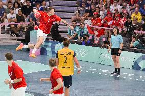 Paris 2024 - Men's Handball Danmark v Sweden