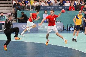 Paris 2024 - Men's Handball Danmark v Sweden