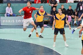 Paris 2024 - Men's Handball Danmark v Sweden