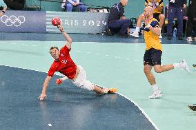 Paris 2024 - Men's Handball Danmark v Sweden