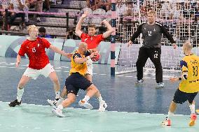 Paris 2024 - Men's Handball Danmark v Sweden