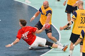 Paris 2024 - Men's Handball Danmark v Sweden