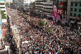 Mass Rally Of BNP Supporters - Dhaka