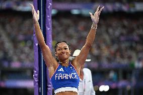 (PARIS2024) FRANCE-PARIS-OLY-ATHLETICS-POLE VAULT-WOMEN