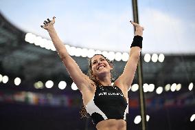 (PARIS2024) FRANCE-PARIS-OLY-ATHLETICS-POLE VAULT-WOMEN