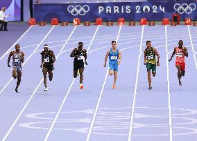 (PARIS2024) FRANCE-PARIS-OLY-ATHLETICS-200M-MEN