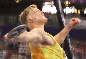 (PARIS2024) FRANCE-PARIS-OLY-ATHLETICS-DISCUS THROW-MEN