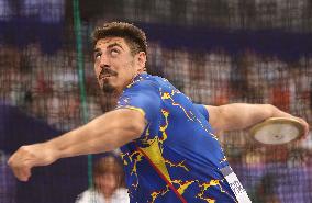 (PARIS2024) FRANCE-PARIS-OLY-ATHLETICS-DISCUS THROW-MEN