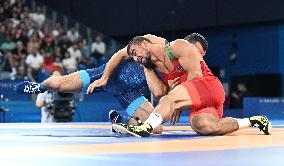 (PARIS2024) FRANCE-PARIS-OLY-WRESTLING