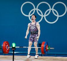 (PARIS2024)FRANCE-PARIS-OLY-WEIGHTLIFTING