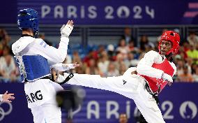 (PARIS2024) FRANCE-PARIS-OLY-TAEKWONDO