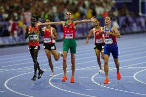 Paris 2024 - 3000m Steeple - Soufiane El Bakkali Wins Gold