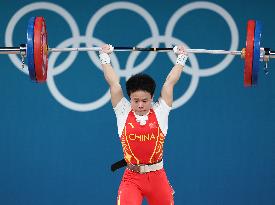 (PARIS2024) FRANCE-PARIS-OLY-WEIGHTLIFTING