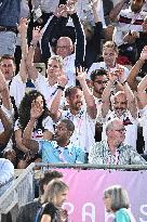 Paris 2024 - Crown Prince Haakon Of Norway At Beach Volley Event