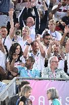 Paris 2024 - Crown Prince Haakon Of Norway At Beach Volley Event