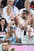 Paris 2024 - Crown Prince Haakon Of Norway At Beach Volley Event