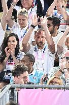 Paris 2024 - Crown Prince Haakon Of Norway At Beach Volley Event