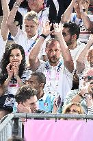 Paris 2024 - Crown Prince Haakon Of Norway At Beach Volley Event