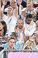 Paris 2024 - Crown Prince Haakon Of Norway At Beach Volley Event