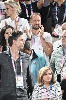 Paris 2024 - Crown Prince Haakon Of Norway At Beach Volley Event