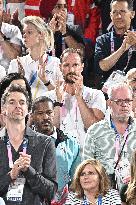 Paris 2024 - Crown Prince Haakon Of Norway At Beach Volley Event