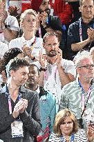 Paris 2024 - Crown Prince Haakon Of Norway At Beach Volley Event