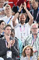 Paris 2024 - Crown Prince Haakon Of Norway At Beach Volley Event